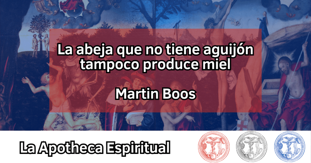 Boos, Martin – La abeja que no tiene aguijón tampoco produce&nbsp;miel